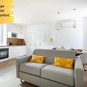 Appartement Sariette - Spacieux - Linge Hotelier - Fibre - Confort, La Destrousse